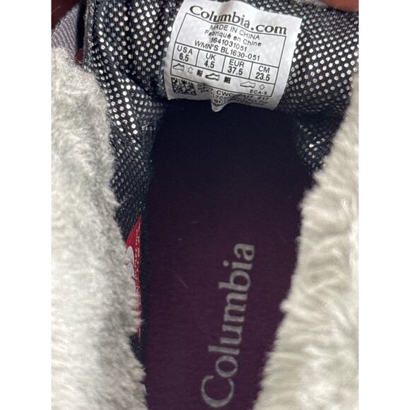 Columbia Women's Minx Shorty IV Boots Grey Omni Heat 200g Insulated Size 6.5 - Picture 10 of 10